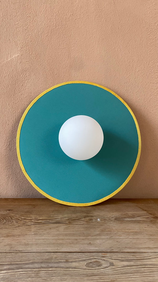 Circular Bloom Applique | Turquoise