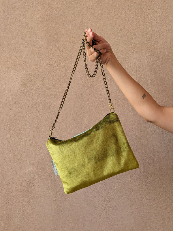 Pochette | Aqua olive